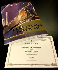 Porrettana in trifase, album linea Bologna-Pistoia, Edizioni Artestampa