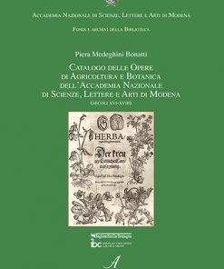 Catalogo delle Opere di Agricoltura e Botanica (secoli XVI-XVIII)