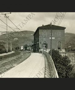 Stampa treno 04 - Ferrovia Porrettana, Anni 30. 