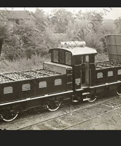 Stampa treno 08 - Primo ed unico prototipo del locomotore ad accumulatori FS “421”