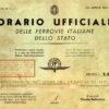 ORARIO UFFICIALE DELLE FERROVIE ITALIANE DELLO STATO - 4-21 Aprile 1937 - XV